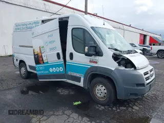 2014 Ram ProMaster Cargo with VIN 3C6URVHGXEE117547, listed as a IAAI auction lot 41904561 with 205,300 mi miles and . Bid and sale history available at carsss.com. Image 1.