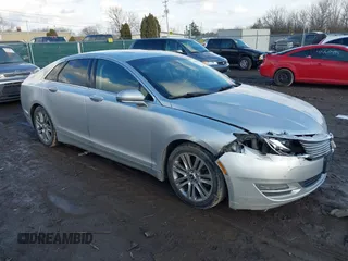 2013 Lincoln MKZ with VIN 3LN6L2JK4DR806860, listed as a IAAI auction lot 41448081 with 159,665 mi miles. Bid and sale history available at carsss.com. Image 1.