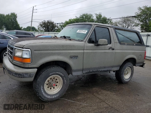 1993 Ford Bronco XL с VIN 1FMEU15N9PLB03278, выставлен на аукционе Copart как лот 59325145 с пробегом 156 813 миль миль и Чистый • Clean title. История ставок и продаж доступна на DreamBid. Изображение 1.