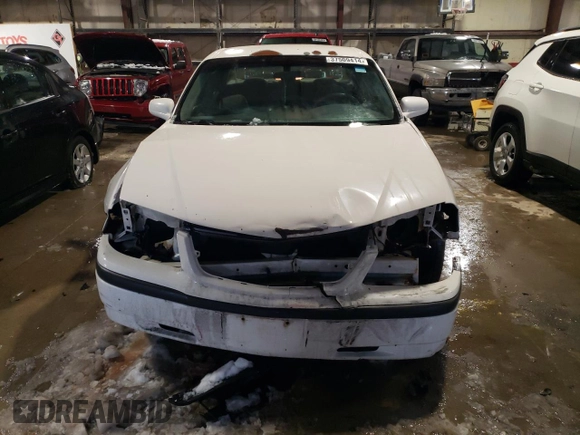 2004 Chevrolet Impala with VIN 2G1WF52E449208000, listed as a Copart auction lot 48460895 with 201,562 mi miles and Non Repairable. Bid and sale history available at carsss.com. Image 5.