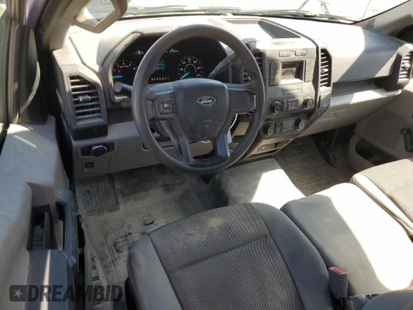 2020 Ford F-150 XL with VIN 1FTMF1CB7LKE33505, listed as a Copart auction lot 48828665 with 100,996 mi miles and Salvage Title. Bid and sale history available at carsss.com. Image 8.