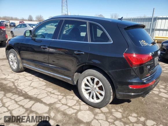 2015 Audi Q5 Premium Plus with VIN WA1LFAFP4FA059443, listed as a Copart auction lot 47361345 with 114,953 mi miles and Salvage Title. Bid and sale history available at carsss.com. Image 2.