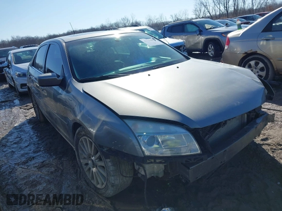 2009 Mercury Milan Premier with VIN 3MEHM08199R606817, listed as a IAAI auction lot 41754808 with 196,124 mi miles and . Bid and sale history available at DreamBid. Image 1.