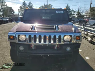 2003 Hummer H2 with VIN 5GRGN23U93H149294, listed as a Copart auction lot 80242304 with 199,675 mi miles and Salvage Title. Bid and sale history available at carsss.com. Image 5.