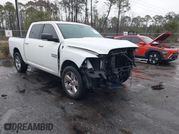 2018 Ram 1500 Big Horn with VIN 1C6RR7LG0JS134793, listed as a IAAI auction lot 41317649 with 106,237 mi miles. Bid and sale history available at carsss.com. Image 1.
