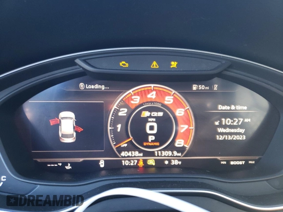 2019 Audi SQ5 Premium Plus with VIN WA1B4AFY0K2044162, listed as a Copart auction lot 80022503 with 11,309 mi miles and . Bid and sale history available at DreamBid. Image 9.