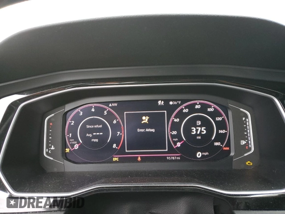 2019 Volkswagen Jetta GLI S z VIN 3VW5T7BU3KM213561, wystawiony jako Copart lot #44246165 z przebiegiem 95 787 mil mil oraz Szkoda całkowita • Salvage title. Historia ofert i sprzedaży dostępna na DreamBid. Obrazek 9.
