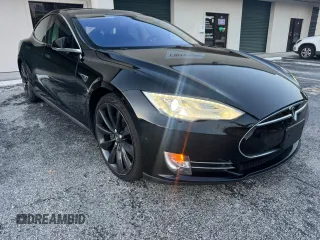 2014 Tesla Model S 60 with VIN 5YJSA1H10EFP49351, listed as a Copart auction lot 54173275 with 96,300 mi miles and Clean Title. Bid and sale history available at DreamBid. Image 1.