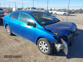 2010 Toyota Corolla with VIN 1NXBU4EE4AZ246662, listed as a IAAI auction lot 41336392 with 186,238 mi miles. Bid and sale history available at carsss.com. Image 1.