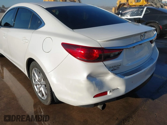 2015 Mazda 6 i Sport with VIN JM1GJ1U53F1196218, listed as a IAAI auction lot 41385343 with 133,508 mi miles. Bid and sale history available at carsss.com. Image 18.