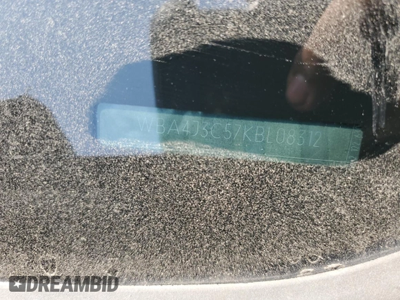 2019 BMW 4 Series 430i xDrive with VIN WBA4J3C57KBL08312, listed as a Copart auction lot 69551784 with Not Provided miles and Salvage Title. Bid and sale history available at DreamBid. Image 12.