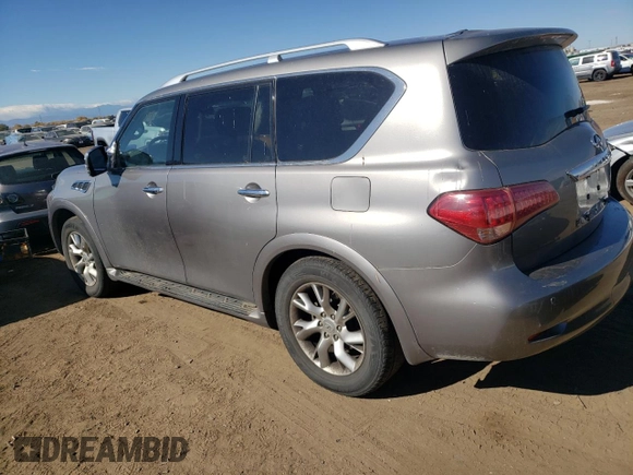 2011 Infiniti QX56 7-passenger with VIN JN8AZ2NE9B9002889, listed as a Copart auction lot 77070934 with 167,397 mi miles and Clean Title. Bid and sale history available at carsss.com. Image 2.
