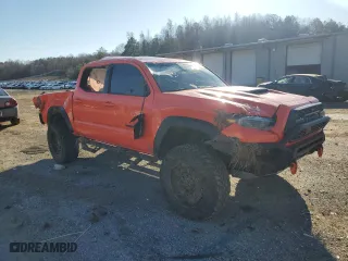 2023 Toyota Tacoma 4WD SR with VIN 3TYCZ5AN4PT107591, listed as a Copart auction lot 46186365 with 50,157 mi miles and Salvage Title. Bid and sale history available at carsss.com. Image 4.