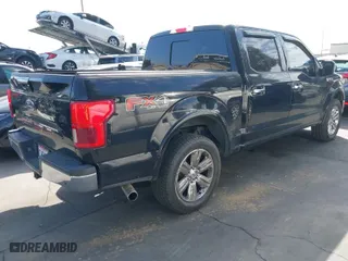 2018 Ford F-150 XL with VIN 1FTEW1E51JKC75896, listed as a IAAI auction lot 41681709 with 58,950 mi miles. Bid and sale history available at carsss.com. Image 4.