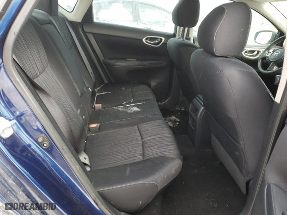 2017 Nissan Sentra SV with VIN 3N1AB7AP4HY223763, listed as a Copart auction lot 45893815 with 144,362 mi miles and Salvage Title. Bid and sale history available at carsss.com. Image 10.