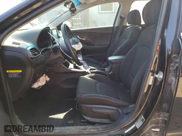 2019 Hyundai Elantra GT with VIN KMHH35LE2KU102860, listed as a Copart auction lot 70044794 with 105,092 mi miles and Salvage Title. Bid and sale history available at carsss.com. Image 7.