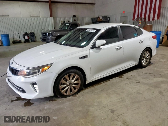 2017 Kia Optima LX with VIN 5XXGT4L3XHG164269, listed as a Copart auction lot 65475115 with 120,345 mi miles and Clean title. Bid and sale history available at DreamBid. Image 1.