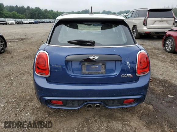 2016 MINI Hardtop 4 Door S with VIN WMWXU3C56G2D29439, listed as a Copart auction lot 64166115 with 56,173 mi miles and Salvage title. Bid and sale history available at DreamBid. Image 6.