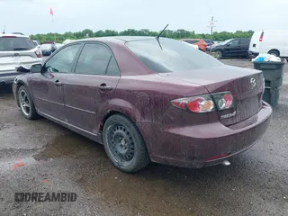 2007 Mazda 6 i Sport VE with VIN 1YVHP80C775M59198, listed as a IAAI auction lot 42634277 with 137,140 mi miles and . Bid and sale history available at DreamBid. Image 3.