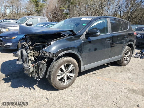 2018 Toyota RAV4 XLE with VIN 2T3WFREV0JW469717, listed as a Copart auction lot 47416435 with 97,142 mi miles and Salvage Title. Bid and sale history available at carsss.com. Image 1.