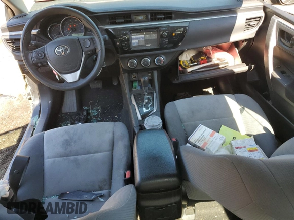 2016 Toyota Corolla L with VIN 5YFBURHE0GP497424, listed as a Copart auction lot 88991465 with 106,775 mi miles and Salvage Title. Bid and sale history available at DreamBid. Image 8.
