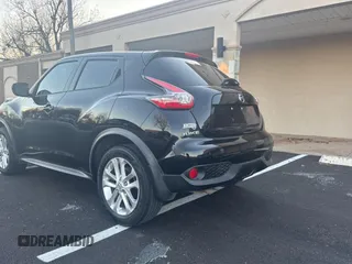 2015 Nissan Juke SV with VIN JN8AF5MR2FT504165, listed as a Copart auction lot 89213385 with 76,046 mi miles and Clean Title. Bid and sale history available at carsss.com. Image 3.