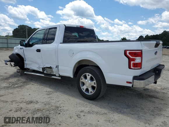 2019 Ford F-150 XL with VIN 1FTEX1CB8KKD98988, listed as a Copart auction lot 59117575 with 75,199 mi miles and Salvage title. Bid and sale history available at DreamBid. Image 2.