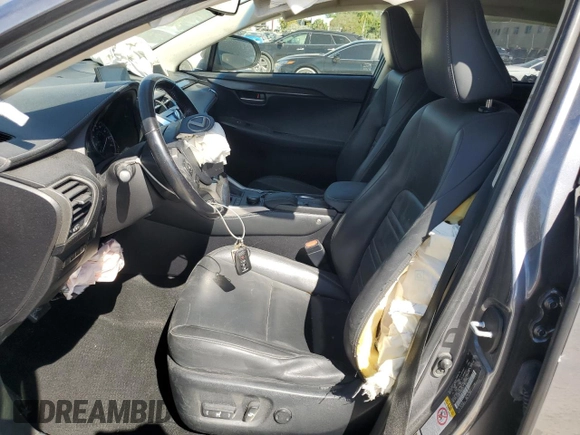 2017 Lexus NX with VIN JTJYARBZ7H2081639, listed as a Copart auction lot 49399685 with 62,218 mi miles and Salvage Title. Bid and sale history available at carsss.com. Image 7.