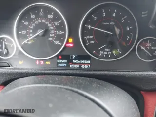 2017 BMW 4 Series 440i xDrive with VIN WBA4E5C37HG189560, listed as a IAAI auction lot 41810525 with 123,308 mi miles. Bid and sale history available at carsss.com. Image 7.