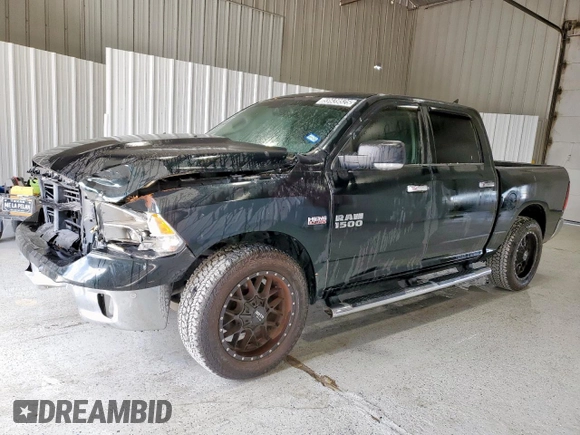 2017 Ram 1500 Lone Star with VIN 1C6RR6LT1HS570182, listed as a Copart auction lot 59939525 with 107,802 mi miles and Clean title. Bid and sale history available at DreamBid. Image 1.