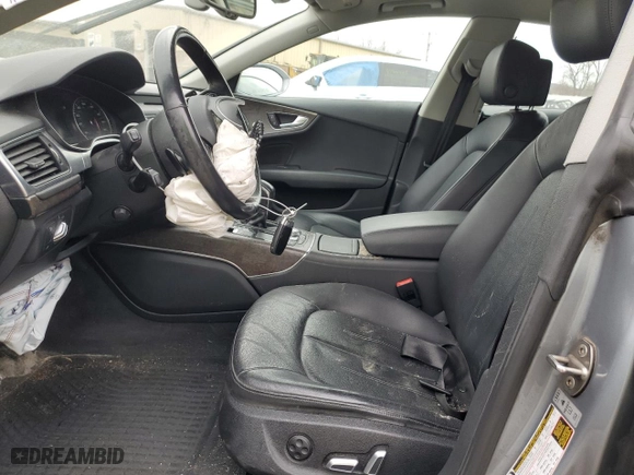 2017 Audi A7 Premium Plus with VIN WAUW2AFC3HN005720, listed as a Copart auction lot 47441265 with 82,690 mi miles and Salvage Title. Bid and sale history available at carsss.com. Image 7.