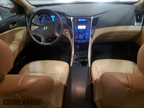 2012 Hyundai Sonata Hybrid with VIN KMHEC4A41CA033203, listed as a Copart auction lot 54415735 with 105,048 mi miles and Non Repairable. Bid and sale history available at DreamBid. Image 8.