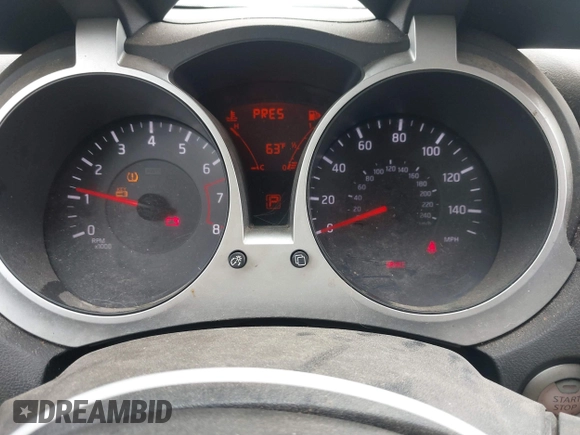 2014 Nissan Juke S with VIN JN8AF5MR5ET361114, listed as a IAAI auction lot 41688371 with 1 mi miles. Bid and sale history available at carsss.com. Image 7.