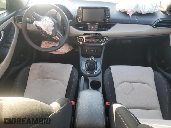 2019 Hyundai Elantra GT with VIN KMHH35LE3KU114158, listed as a Copart auction lot 70061744 with 118,777 mi miles and Non Repairable. Bid and sale history available at carsss.com. Image 8.
