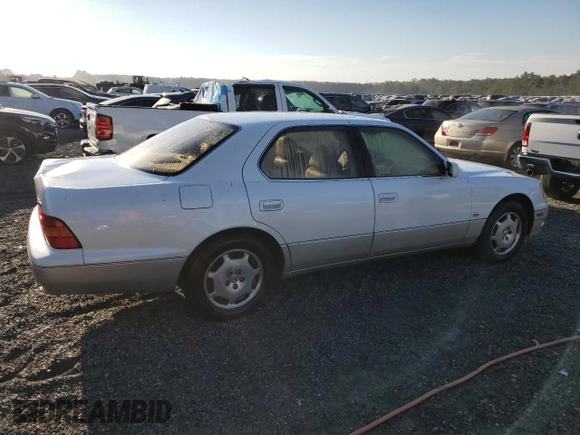 2000 Lexus LS 400 z VIN JT8BH28F0Y0175297, wystawiony jako Copart lot #75230834 z przebiegiem 293 851 mil mil oraz Szkoda całkowita • Salvage title. Historia ofert i sprzedaży dostępna na DreamBid. Obrazek 3.