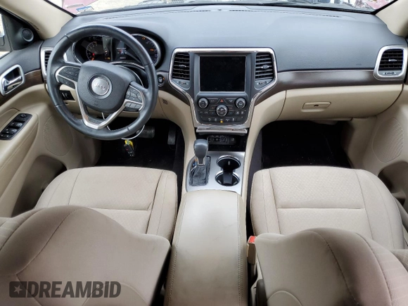 2018 Jeep Grand Cherokee Laredo E with VIN 1C4RJEAG5JC253697, listed as a Copart auction lot 53402515 with 55,649 mi miles and Salvage title. Bid and sale history available at DreamBid. Image 8.