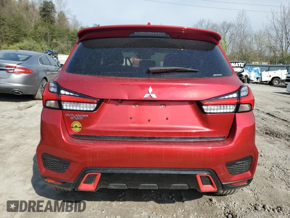 2021 Mitsubishi Outlander ES z VIN JA4ARUAU6MU012455, wystawiony jako Copart lot #52937435 z przebiegiem 86 892 mil mil oraz Szkoda całkowita • Salvage title. Historia ofert i sprzedaży dostępna na DreamBid. Obrazek 6.