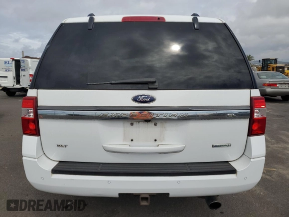 2017 Ford Expedition EL XLT with VIN 1FMJK1JT3HEA16880, listed as a Copart auction lot 45610705 with 149,370 mi miles and Salvage Title. Bid and sale history available at carsss.com. Image 6.