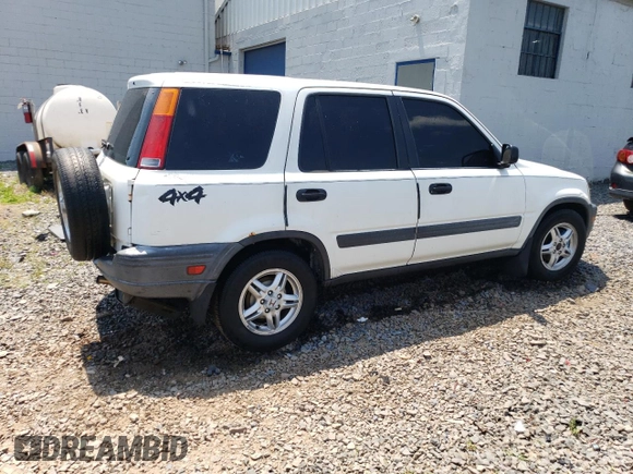 2001 Honda CR-V LX with VIN JHLRD18451S015725, listed as a Copart auction lot 58283554 with 148,344 mi miles and Salvage Title. Bid and sale history available at carsss.com. Image 3.