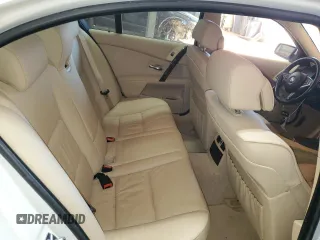 2007 BMW 5 Series 550i with VIN WBANB53507CP04533, listed as a Copart auction lot 43717455 with 112,046 mi miles and Clean Title. Bid and sale history available at DreamBid. Image 10.