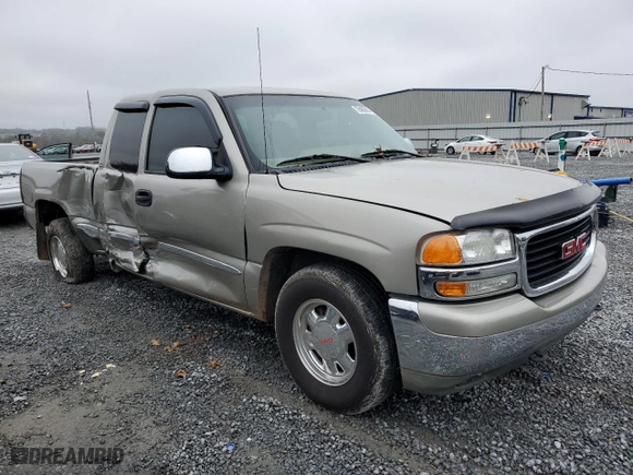 2002 GMC Sierra 1500 SLE with VIN 2GTEC19T921350153, listed as a Copart auction lot 79409884 with 145,237 mi miles and Salvage Title. Bid and sale history available at carsss.com. Image 4.