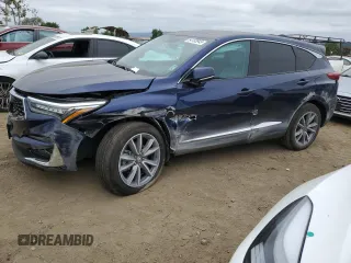 2021 Acura RDX Technology with VIN 5J8TC2H55ML020895, listed as a Copart auction lot 54103945 with 46,900 mi miles and Salvage title. Bid and sale history available at DreamBid. Image 1.