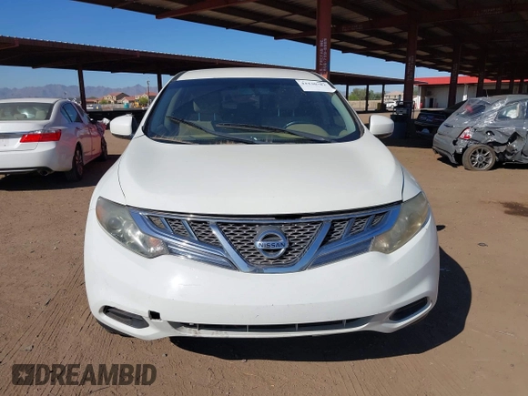 2011 Nissan Murano LE with VIN JN8AZ1MU3BW055706, listed as a IAAI auction lot 42230783 with 219,170 mi miles and . Bid and sale history available at DreamBid. Image 6.