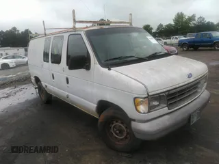 1992 Ford Econoline Cargo with VIN 1FTDE14N0NHA26234, listed as a IAAI auction lot 42688014 with 188,678 mi miles and . Bid and sale history available at DreamBid. Image 1.