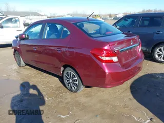 2018 Mitsubishi Mirage G4 ES with VIN ML32F3FJXJHF14343, listed as a IAAI auction lot 41847739 with 95,302 mi miles. Bid and sale history available at carsss.com. Image 3.