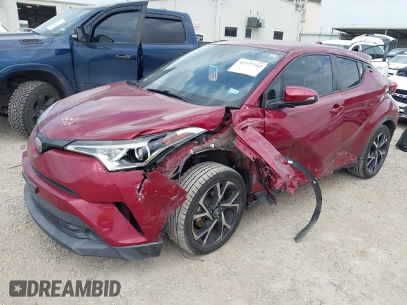 2018 Toyota C-HR XLE with VIN NMTKHMBX6JR035626, listed as a IAAI auction lot 42377752 with 120,196 mi miles and . Bid and sale history available at DreamBid. Image 17.