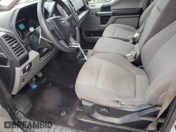 2018 Ford F-150 XL with VIN 1FTEW1EG8JFA80405, listed as a Copart auction lot 43652675 with 159,023 mi miles and Clean Title. Bid and sale history available at carsss.com. Image 7.