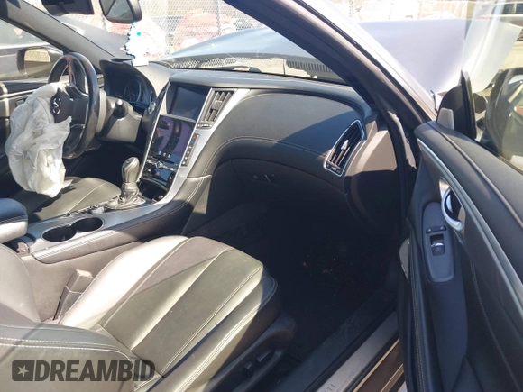 2017 Infiniti Q60 Sport with VIN JN1EV7EL0HM552298, listed as a IAAI auction lot 41834710 with 73,279 mi miles. Bid and sale history available at carsss.com. Image 5.