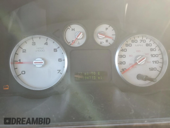 2005 Ford Five Hundred Limited with VIN 1FAFP25165G128086, listed as a Copart auction lot 75576824 with 194,715 mi miles and Salvage Title. Bid and sale history available at carsss.com. Image 9.