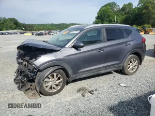 2019 Hyundai Tucson Value z VIN KM8J33A45KU065433, wystawiony jako Copart lot #55961185 z przebiegiem 104 763 mil mil oraz Szkoda całkowita • Salvage title. Historia ofert i sprzedaży dostępna na DreamBid. Obrazek 1.